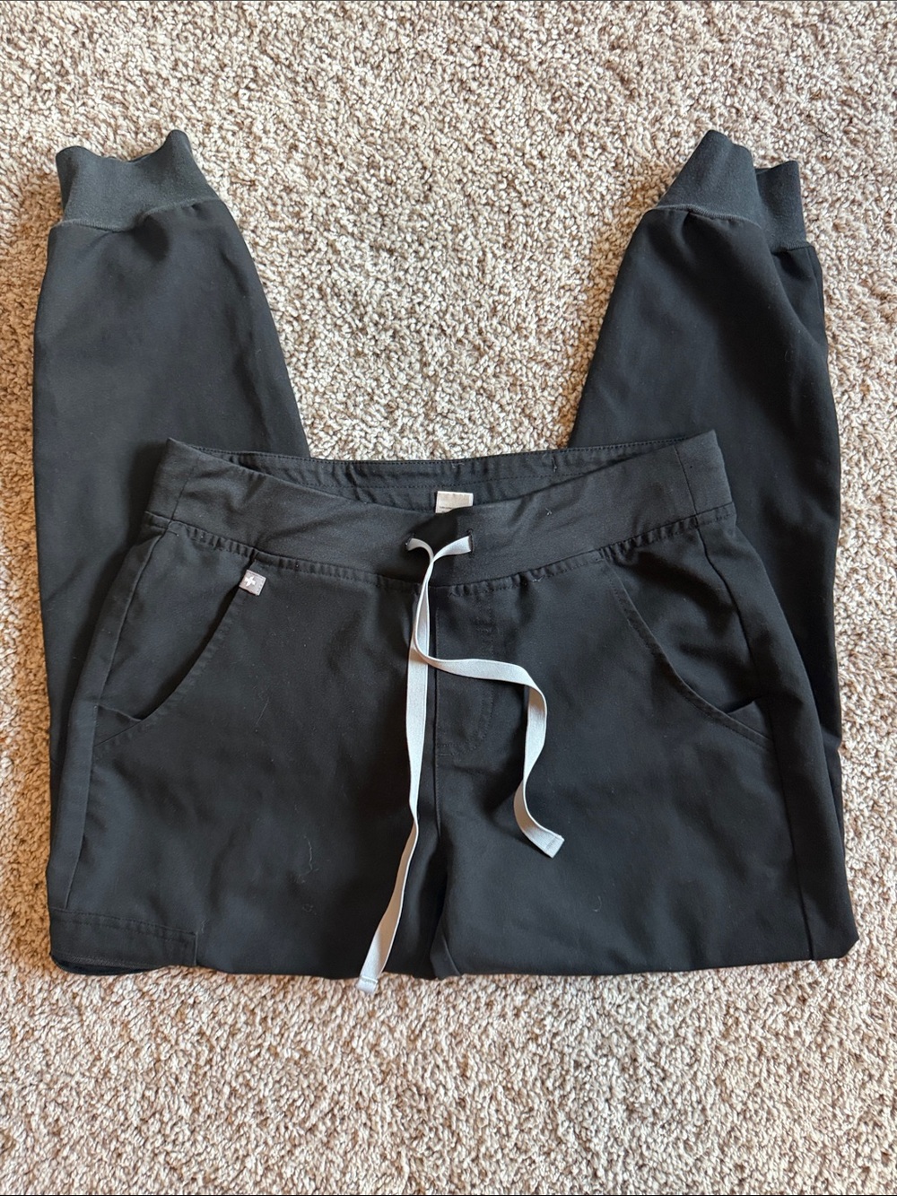 Figs Black Jogger scrub Pant